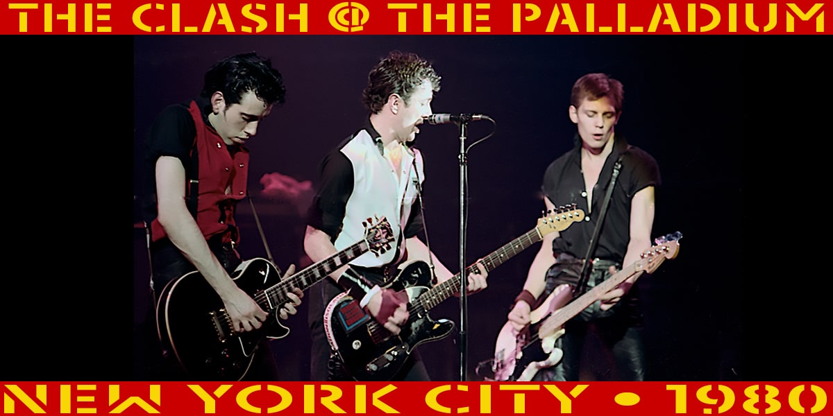 The Clash @ The Palladium NYC 1980 5