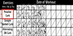 Gym Life - Week 10 + Workout Sheet