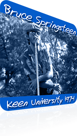 Bruce Springsteen And The E Street Band At Keen University, Newark NJ 1974
