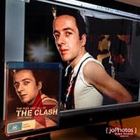 Rise And Fall Of The Clash Australian Blu-ray Cover & Original Photo