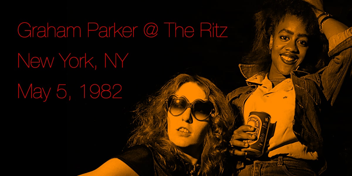 Graham Parker @ The Ritz - New York, NY May 5, 1982 5